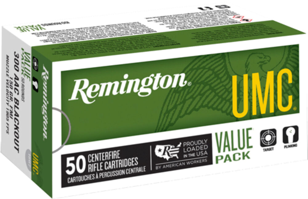 REMINGTON UMC 300 AAC 150G FMJ