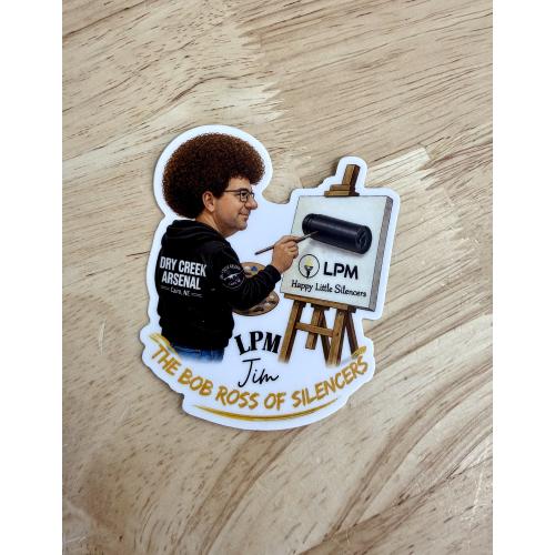 Liberty Precision Machine Jim Dry Creek Exclusive Sticker
