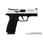Sig Sauer Freedom Series, Turning Point USA, P365 X-Macro 3.7", Optics Ready, Black / White, 9mm Pistol