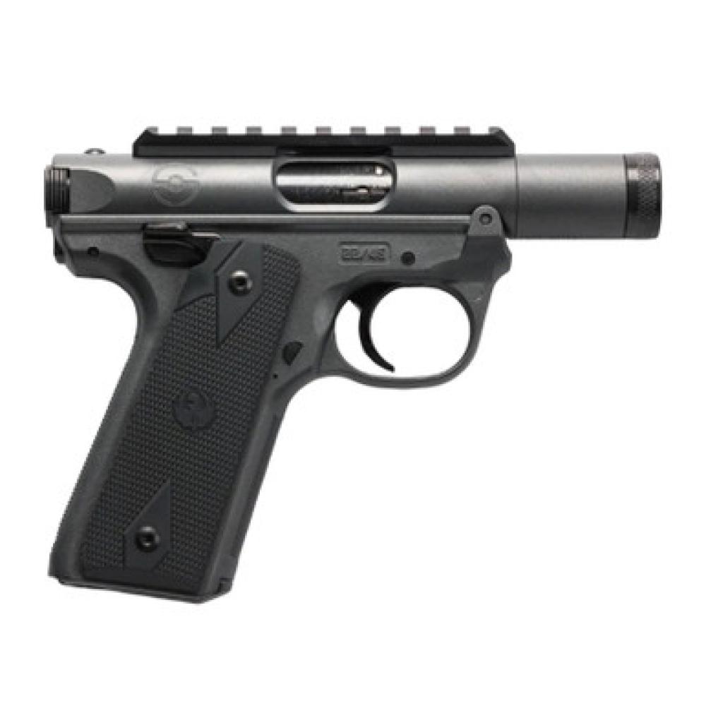 RUGER Mark IV 22/45 Tactical 22LR 3in 3x 10rd Mags Gray Semi-Auto Pistol (40186-SSH)