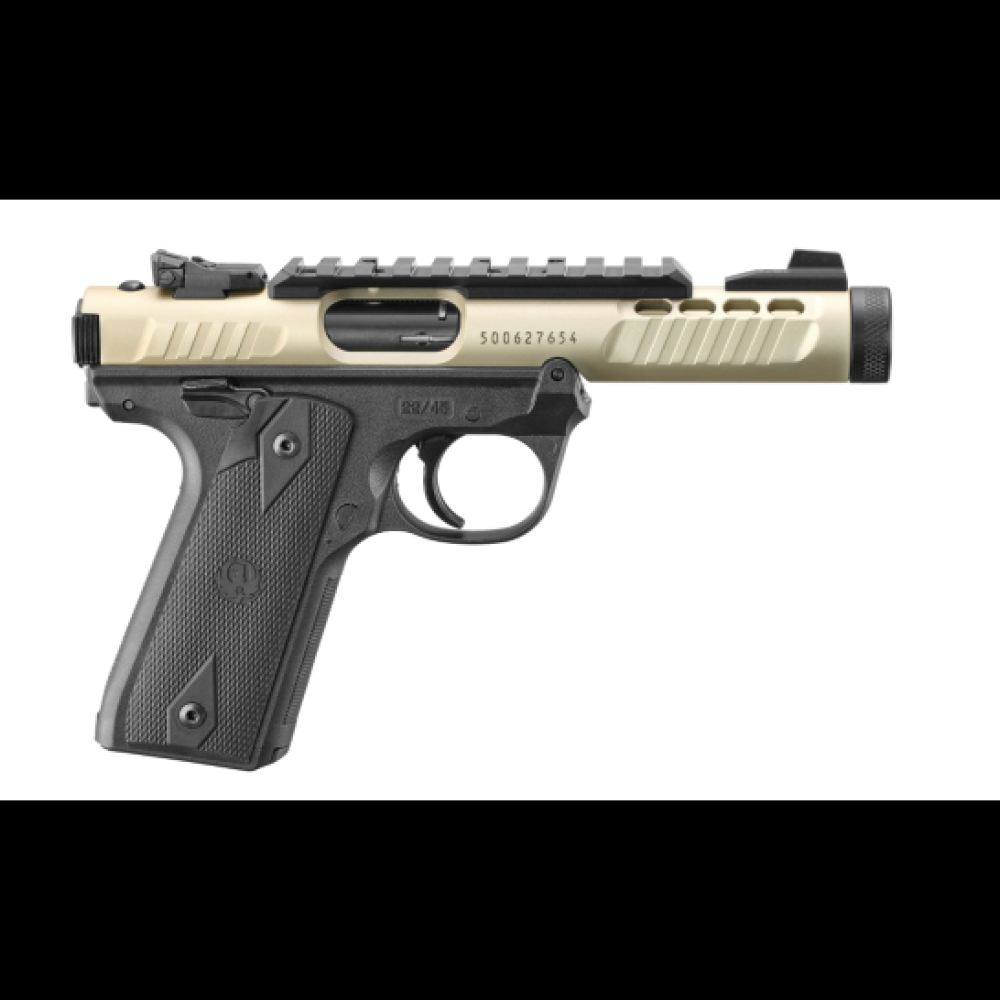 MARK IV 22/45 Lite Honey Badger/ Champagne Anodized