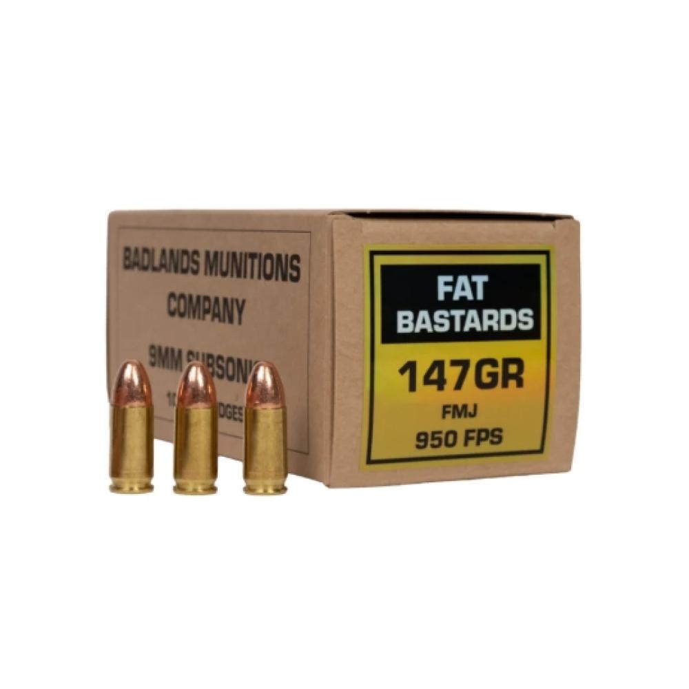 Fat Bastards 9mm 147gr 100rd