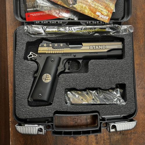 Sig Sauer 1911 Stand in 45 acp