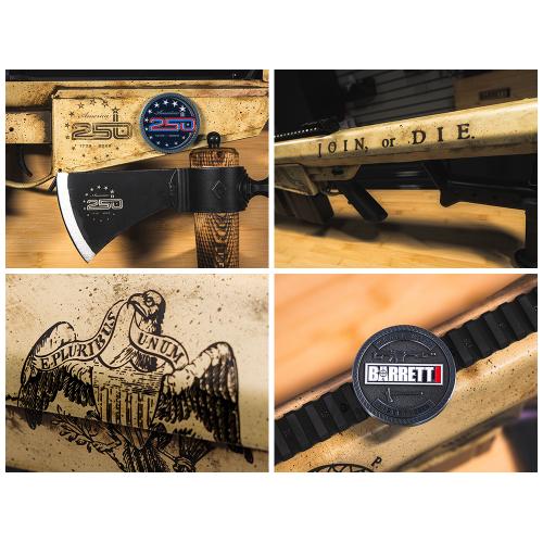 Barrett Firearms M107A1 50 BMG 250th Anniversary Matching Set