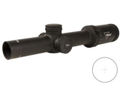 CREDO 1-6X24 BLK 30MM MRAD RED