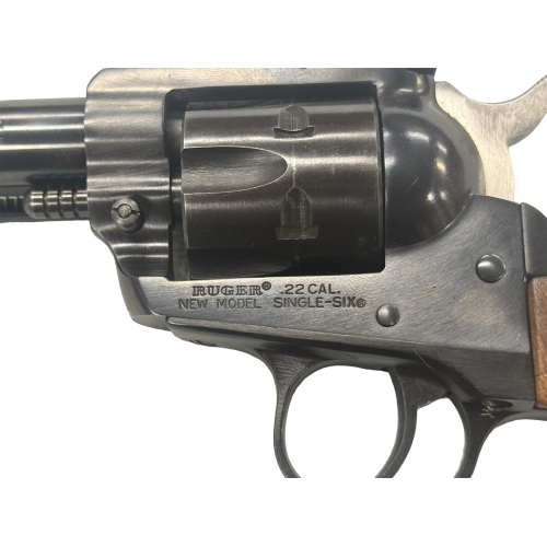 Ruger New Model Single Six Convertible Revolver, 22 Long Rifle and 22 Magnum Cylinders, 5.5" Barrel, 6 Shot