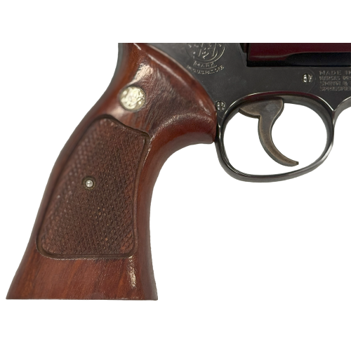 Smith & Wesson Model 19-4 .357 Magnum with 6" Barrel, Bushnell Magnum Phantom Scope Original Sights and Screws Original Papers/Toolkit with Target Stock