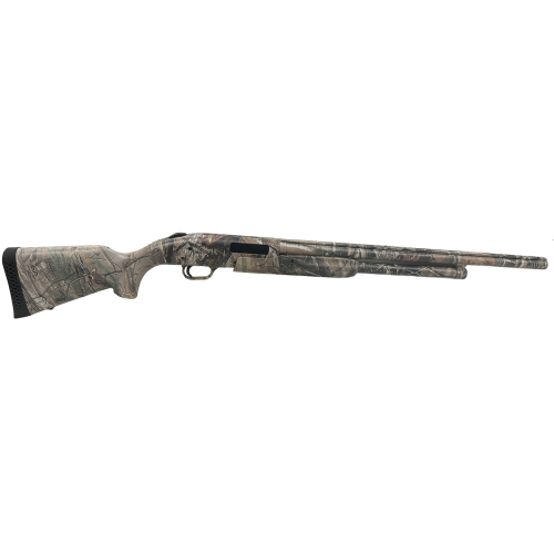 Mossberg 500 Super Bantam 20ga Combo, 22" Accu-Rib and 24" RBRS ported, Realtree camo