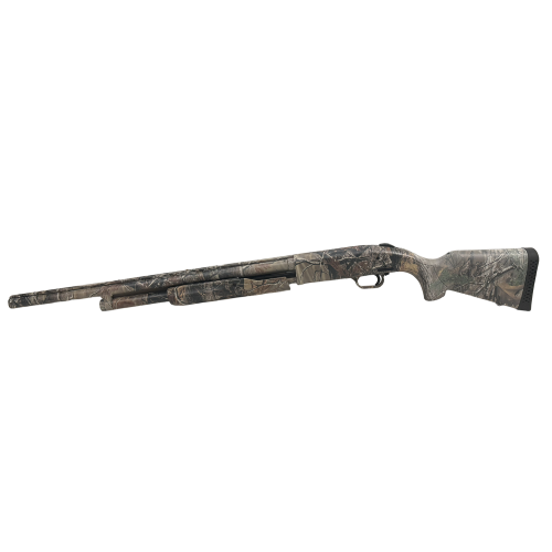 Mossberg 500 Super Bantam 20ga Combo, 22" Accu-Rib and 24" RBRS ported, Realtree camo