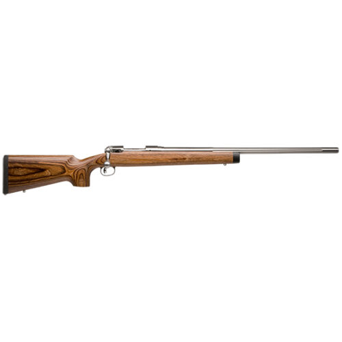 SAV 12BVSS 22-250REM 26 SS HVY FLUTED LAMINATE