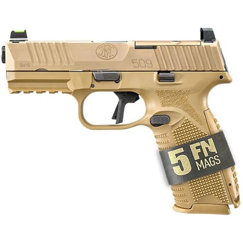 FN 509 MRD FOS 9MM 24RD 5 MAGS FDE