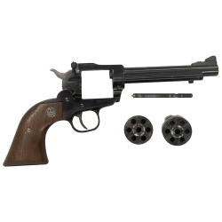 Ruger New Model Single Six Convertible Revolver, 22 Long Rifle and 22 Magnum Cylinders, 5.5