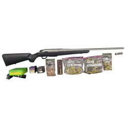 Tikka T3x Stainless – .338 Federal, Left-Handed Bolt-Action Rifle, Weather-Resistant Big Game Power