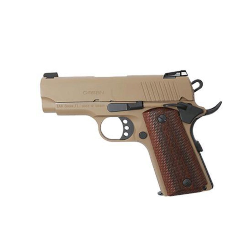 EAA GIRSAN MC1911SC 9MM 3.4 OFFICERS FDE 7RD
