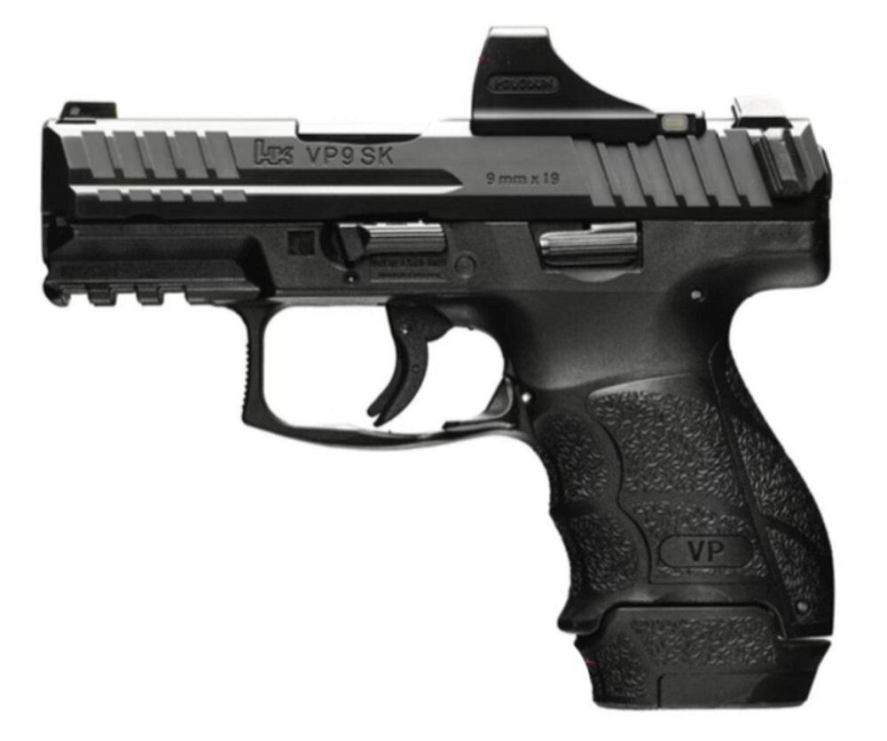 HK VP9SK 9MM 3.39 15RD HOLOSUN SCS
