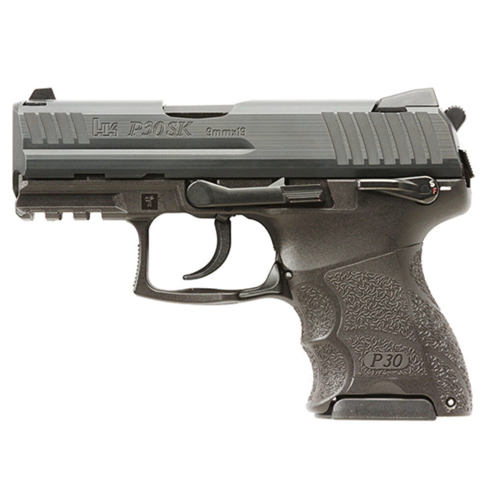 HK P30SKS SUBCOMPACT 9MM 3.2 SAFETY 2 10RD