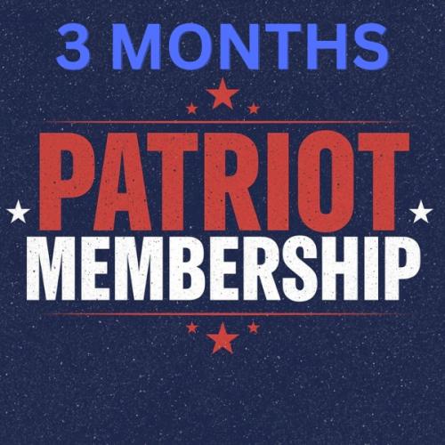3mo Patriot Membership