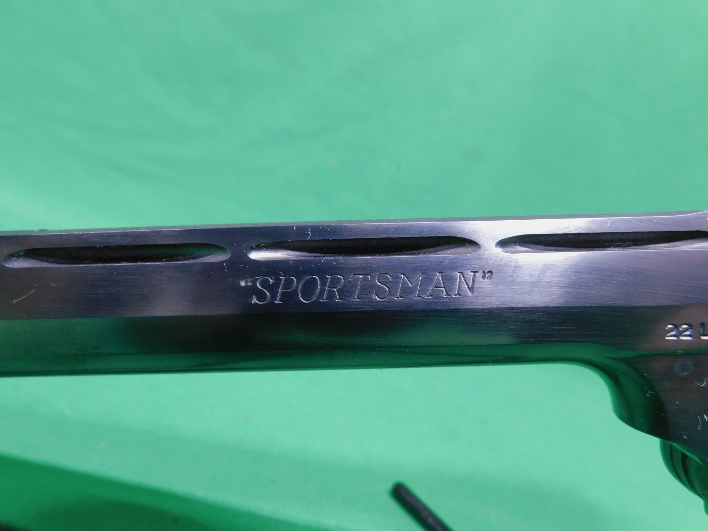 USED HARRINGTON & RICHARDSON J99902 999 SPORTSMAN 6" BLUED 9 SHOT .22LR REV-img-4