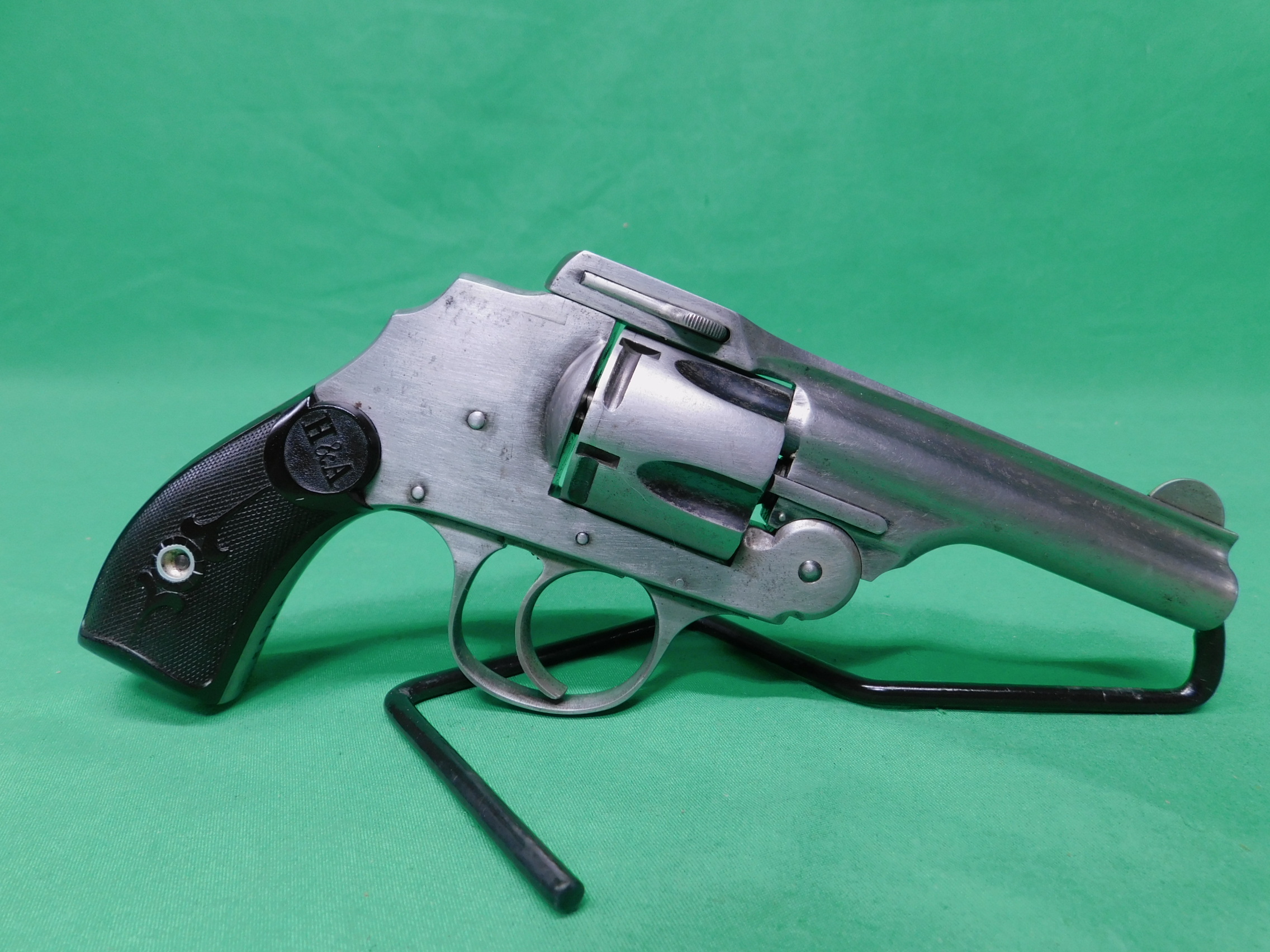 USED VINTAGE HOPKINS & ALLEN SAFETY POLICE 3.25" HAMMERLESS DOUBLE ACTION R-img-1