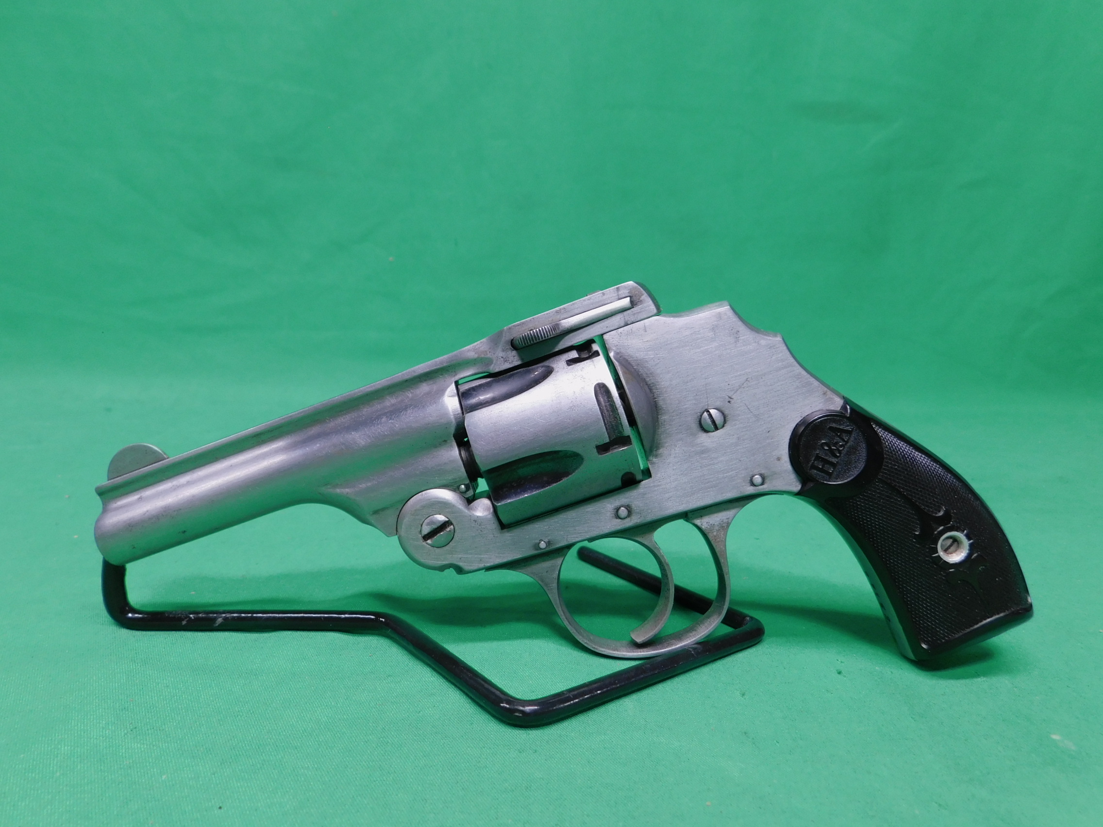 USED VINTAGE HOPKINS & ALLEN SAFETY POLICE 3.25" HAMMERLESS DOUBLE ACTION R-img-2