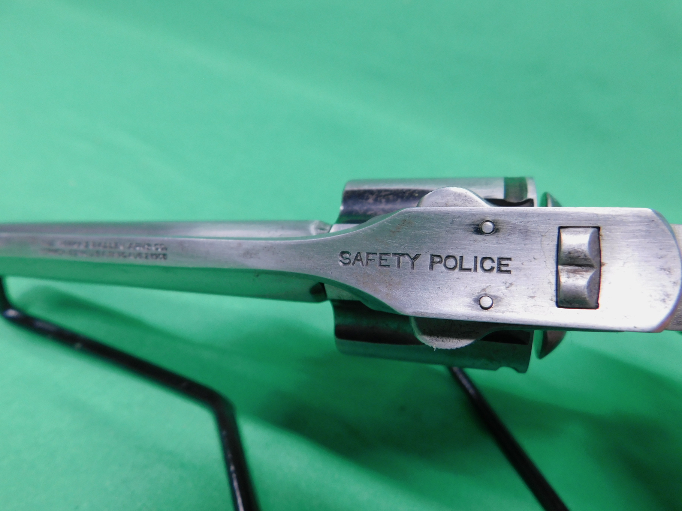 USED VINTAGE HOPKINS & ALLEN SAFETY POLICE 3.25" HAMMERLESS DOUBLE ACTION R-img-4