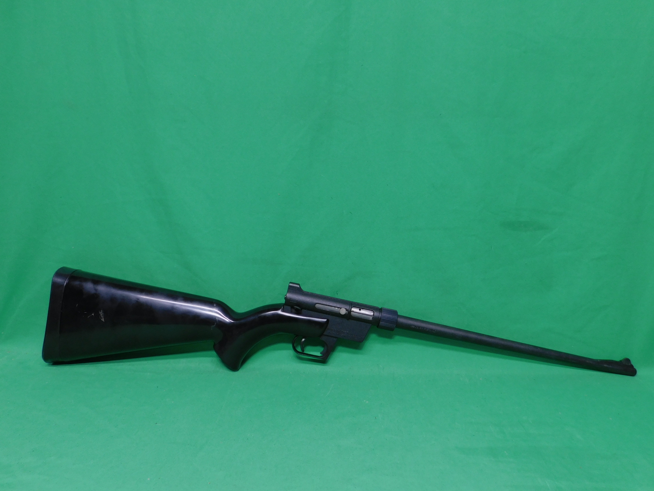 USED CHARTER ARMS AR-7 EXPLORER .22LR BLACK SEMI AUTO RIFLE. IN BOX W/1-MAG-img-1