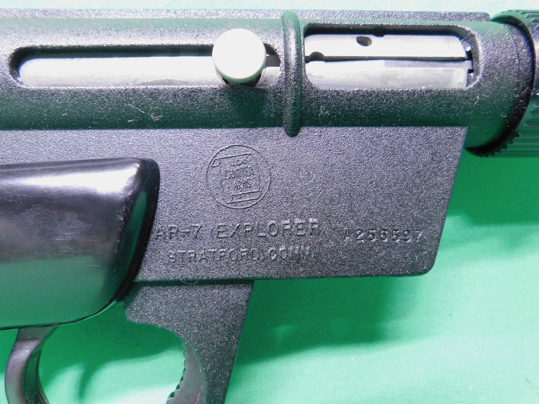 USED CHARTER ARMS AR-7 EXPLORER .22LR BLACK SEMI AUTO RIFLE. IN BOX W/1-MAG-img-3