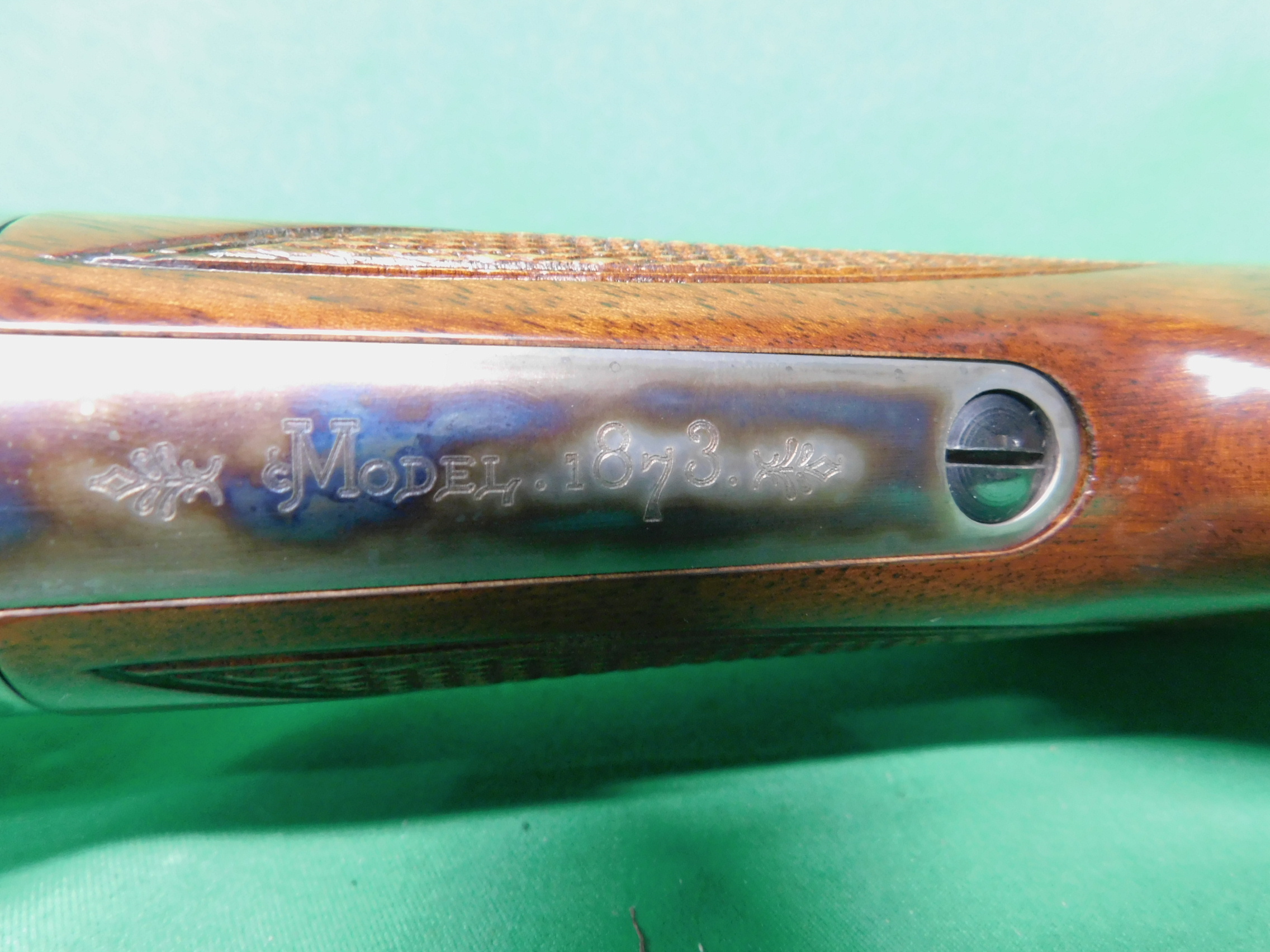NEW OLD STOCK UBERTI 342068 1873 SPECIAL SPORTING LEVER RIFLE. .45LC 20" BL-img-3