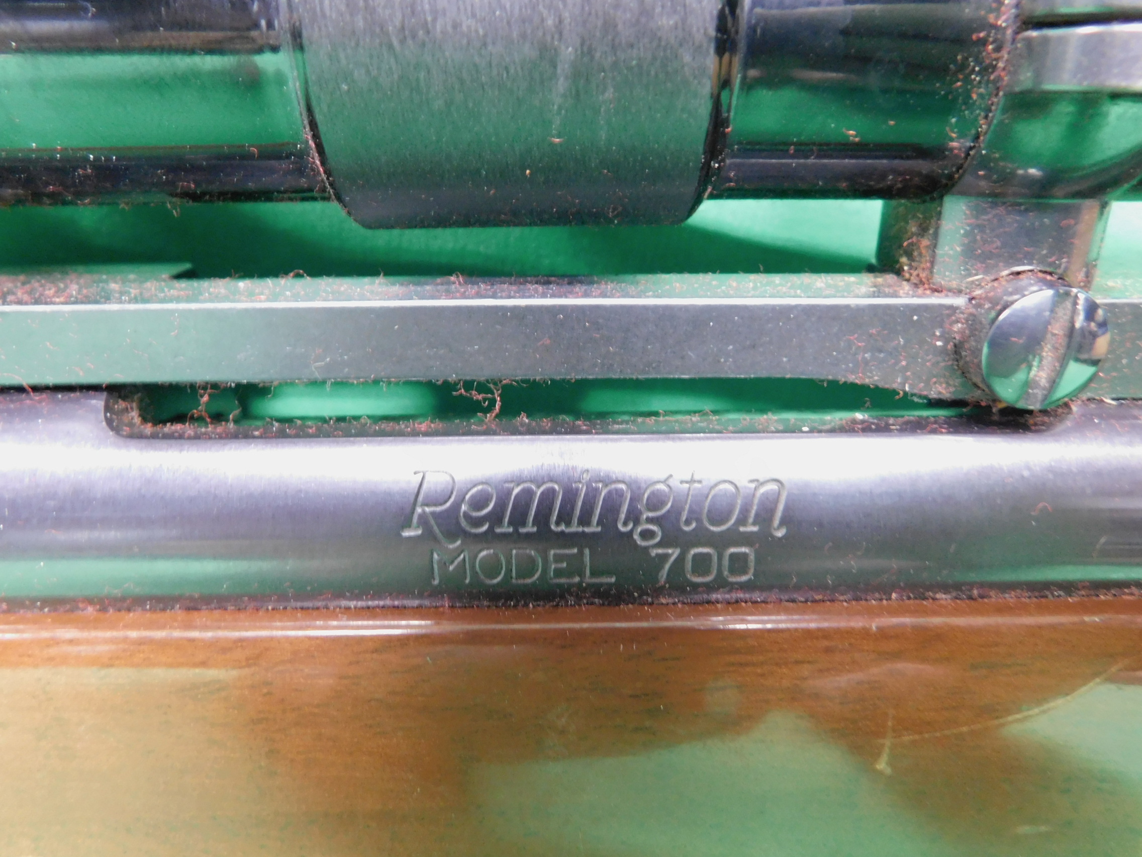 USED REMINGTON 700 338 WIN MAG 24" W/ REDFIELD TRACKER 3X-9X SCOPE-img-2