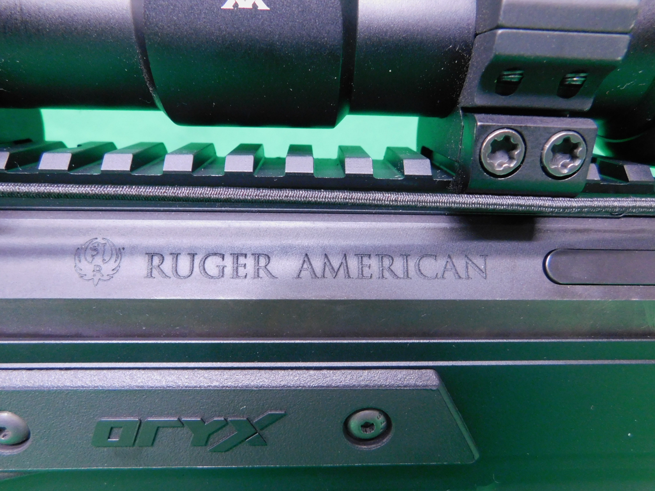 USED RUGER AMERICAN 308WIN 21.5" W/ORYX CHASSIS, SCOPE, BIPOD (1) 5RD MAG-img-2
