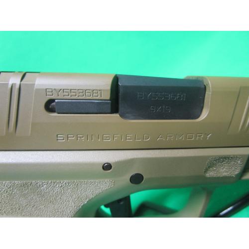 USED SPRINGFIELD HELLCAT 9MM 3.25" W/ SOFT CASE, HOLSTER, (1) 11RD, & (1) 13RD MAGS
