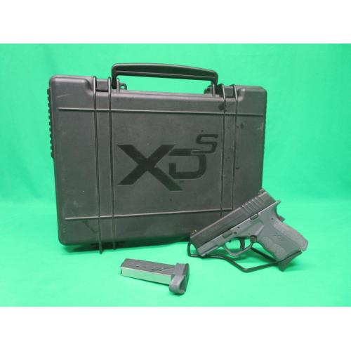USED SPRINGFIELD ARMORY XDSG93345GRYT XDS-45 MOD2.0 45ACP 3"  W/ CASE & (1) 5RD, & (1) 6RD MAG