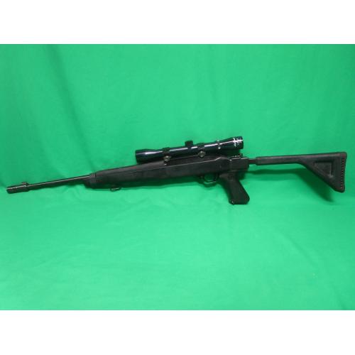 USED 1985 RUGER 10/22 22LR 18" W/4X32 SCOPE, FOLDING STOCK, & NO MAG