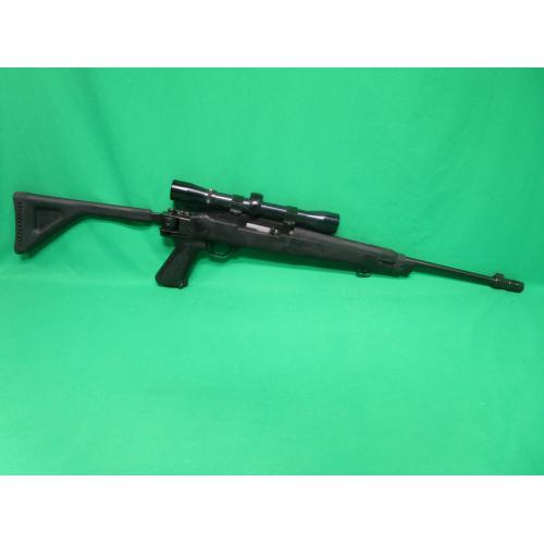 USED 1985 RUGER 10/22 22LR 18" W/4X32 SCOPE, FOLDING STOCK, & NO MAG