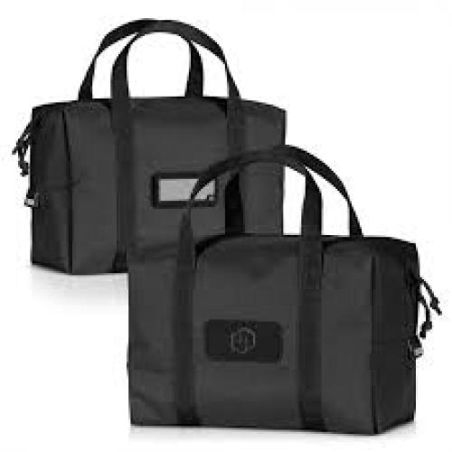 Small Duffel Bag - Mini Hauler - Black, 2 Pack