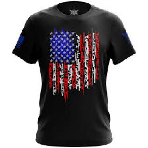 WTP AMERICAN FLAG IN GUNS 2.0 XL