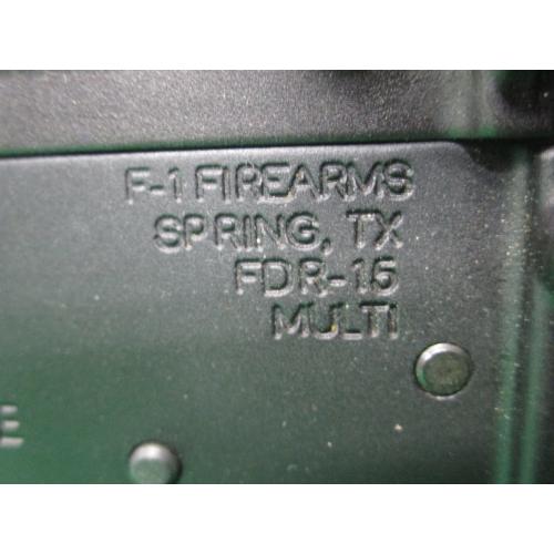USED F-1 FDR-15 223WYLDE 16" W/(1) 30RD MAG & VORTEX 1-4X24