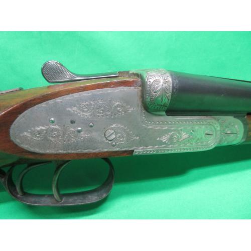 USED GASPAR ARIZAGA 16GA SXS 27.5" BLUED EXTRACTORS LATE 1930'S PROOF MARKS 95%