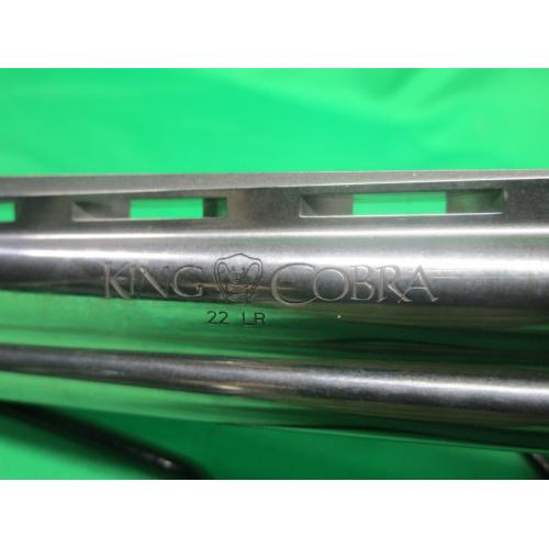 USED COLT KING COBRA 22LR 6" W/CASE LNIB