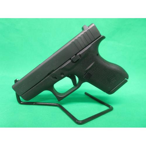 USED GLOCK UI4250201 42 380 AUTO 3" W/ CASE, & (2) 6RD MAGS