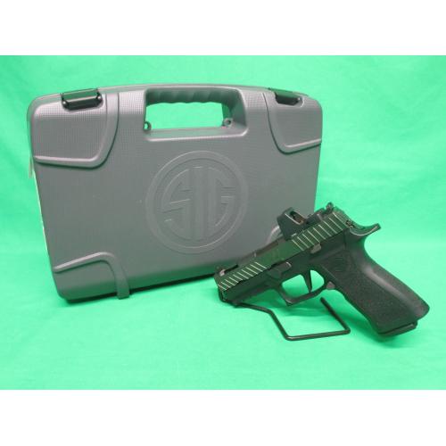 USED SIG SAUER GM-Z320-XCARRY-OCT-RMR-GRY-UT P320/ ZEV Z320 9MM 3.9" W/ CASE, RMR , & (1)17RD MAG 