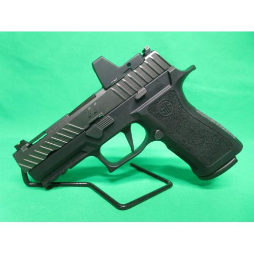 USED SIG SAUER GM-Z320-XCARRY-OCT-RMR-GRY-UT P320/ ZEV Z320 9MM 3.9" W/ CASE, RMR , & (1)17RD MAG 