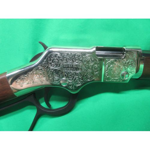 USED HENRY H004SE SILVER EAGLE 22S/L/LR 20" OCTAGON W/ ENGRAVED RECEIVER