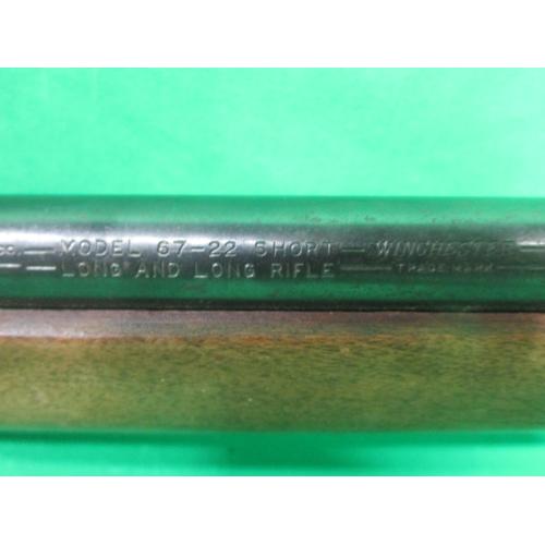 USED WINCHESTER 67 22SHORT 26"