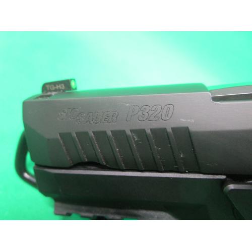 USED SIG SAUER P320 X CARRY 9MM 3.5" W/CASE, HOLSTER, (1) 17RD, & (2) 15RD MAGS