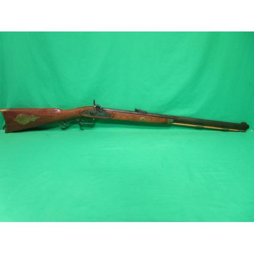 THOMPSON CENTER .50 CAL BLACK POWDER RIFLE KIT RENEGADE/HAWKEN 28" BLUED. DOUBLE SET TRIGGER, PERCUSSION W/BRASS HARDWARE