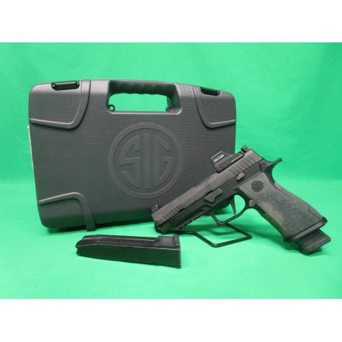 USED SIG SAUER P320 W/ CASE, HOLOSUN HS507C X2 , & (2) 21RD MAGS