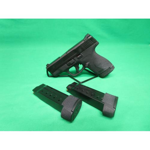 USED SMITH & WESSON M&P 9 SHIELD PLUS 9MM 3" W/(2) 15RD MAGS &  (1) 13RD MAG