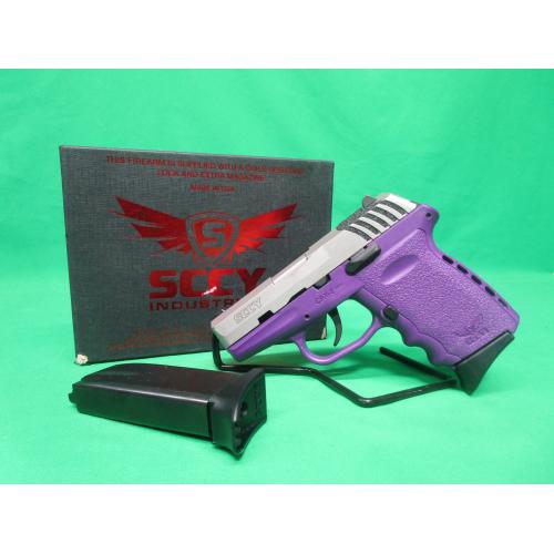 USED SCCY CPX-2 9MM 3" W/BOX & (2) 12RD MAGS