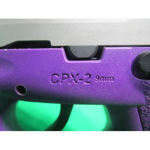 USED SCCY CPX-2 9MM 3" W/BOX & (2) 12RD MAGS